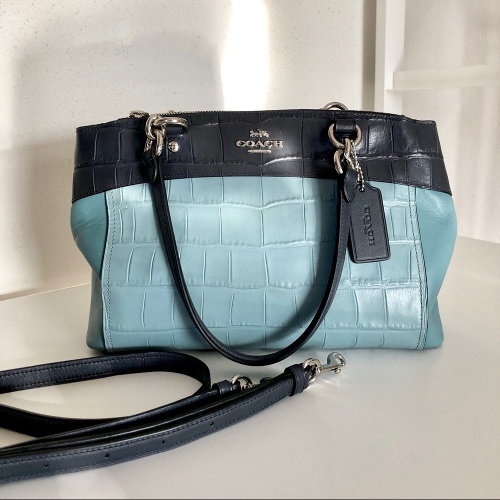 COACH Croc Brooke Mini Crossbody F28079